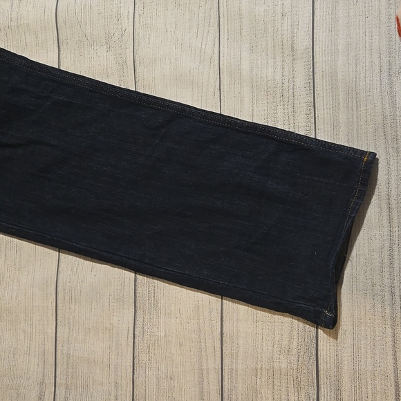 St. John's Bay Comfort Stretch Relaxed Straight Jeans Dark Wash Size 36 × 34 - Picture 5 of 10